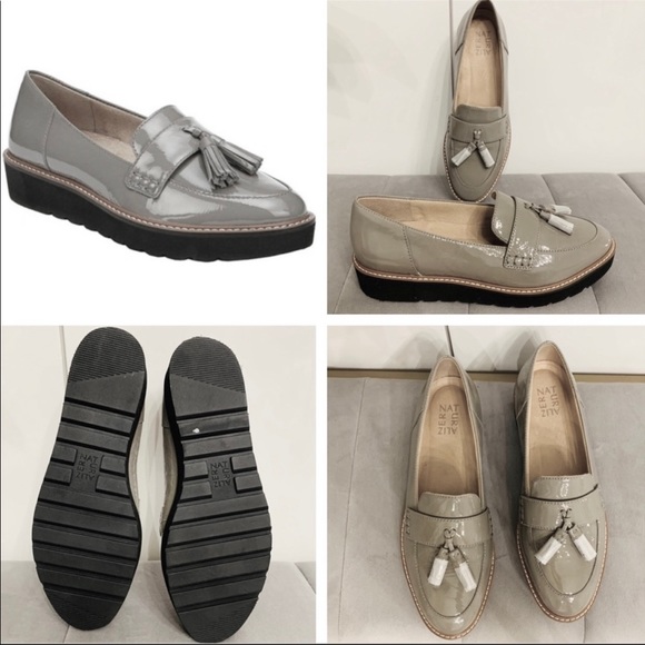 *SOLD* Naturalizer leather platform loafers tassel - Picture 12 of 16